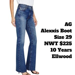 AG Alexxis Boot high rise bootcut jeans 29 long inseam